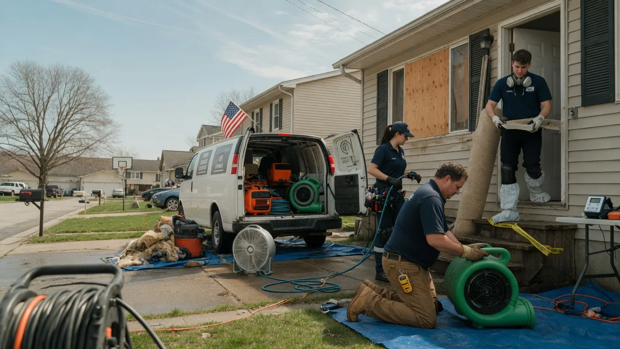 Water Damage Restoration in Houghton Lake Heights, MI near me